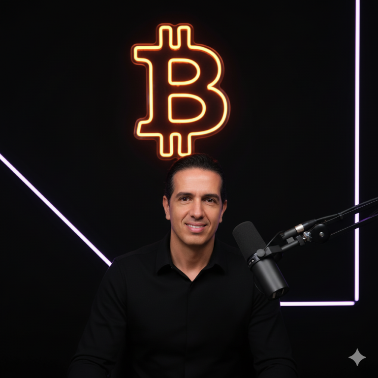 Adrián el Trader en su estudio