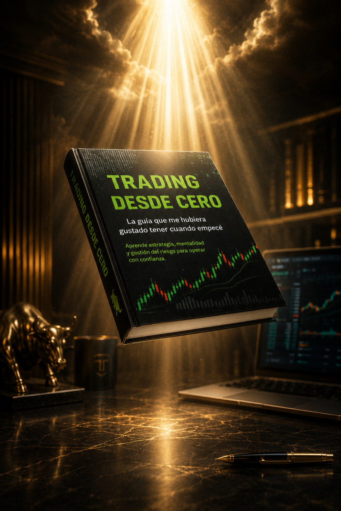 Portada del ebook «Trading desde Cero»: la guía que me hubiera gustado tener cuando empecé
